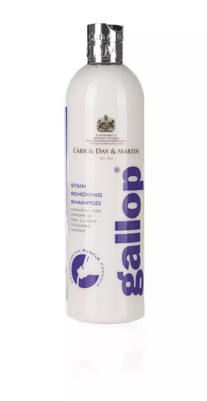 Carr & Day & Martin – GALLOP STAIN REMOVING HORSE SHAMPOO – szampon na trudno usuwalne zabrudzenia 500ml | SJ Profit | Sklep jeździecki i Dystrybutor bitopEQUI