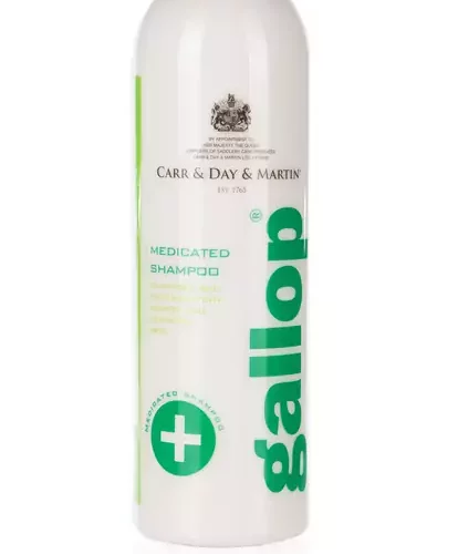 Carr & Day & Martin – GALLOP MEDICATED SHAMPOO – szampon 3w1 500ml | SJ Profit | Sklep jeździecki i Dystrybutor bitopEQUI