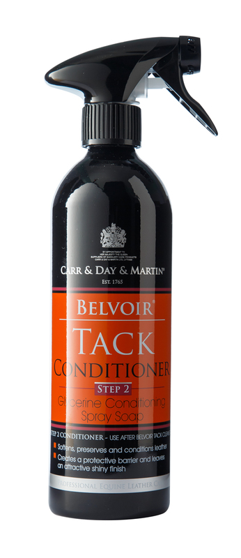 Carr & Day & Martin – STEP 2 – Belvoir Tack Conditioner – glicerynowy preparat do skóry w sprayu 500 ml | SJ Profit | Sklep jeździecki i Dystrybutor bitopEQUI